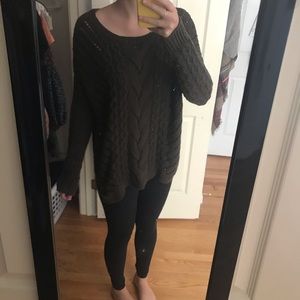 Olive Green Express Sweater